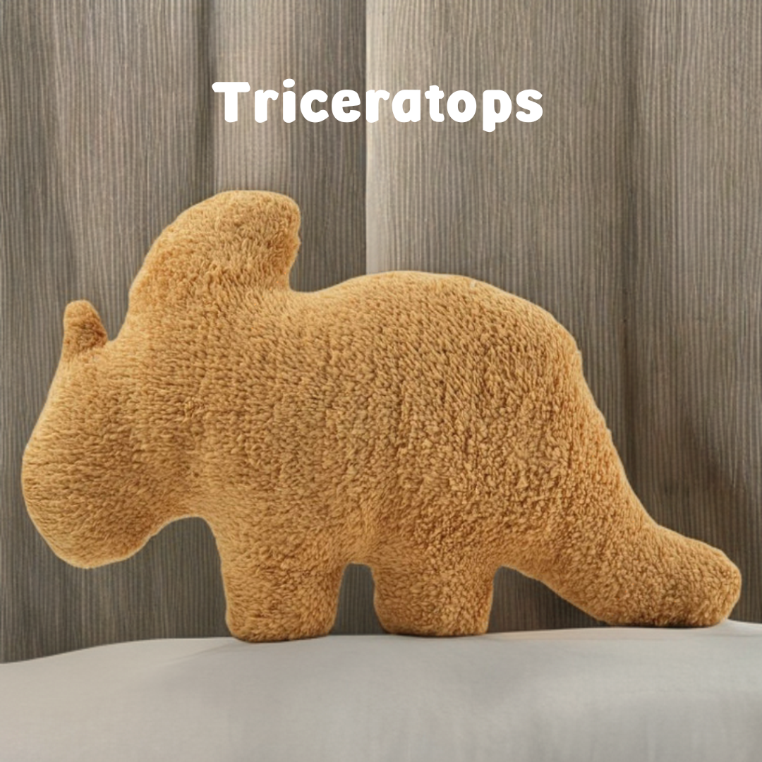 NugPlush - Dino Chicken Nugget Plush