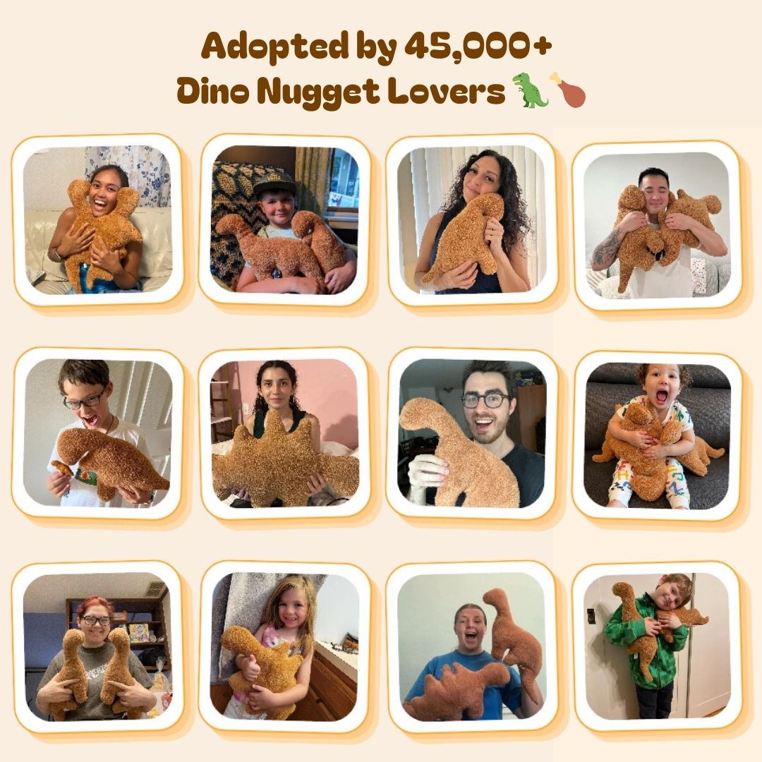 NugPlush - Dino Nugget Plush
