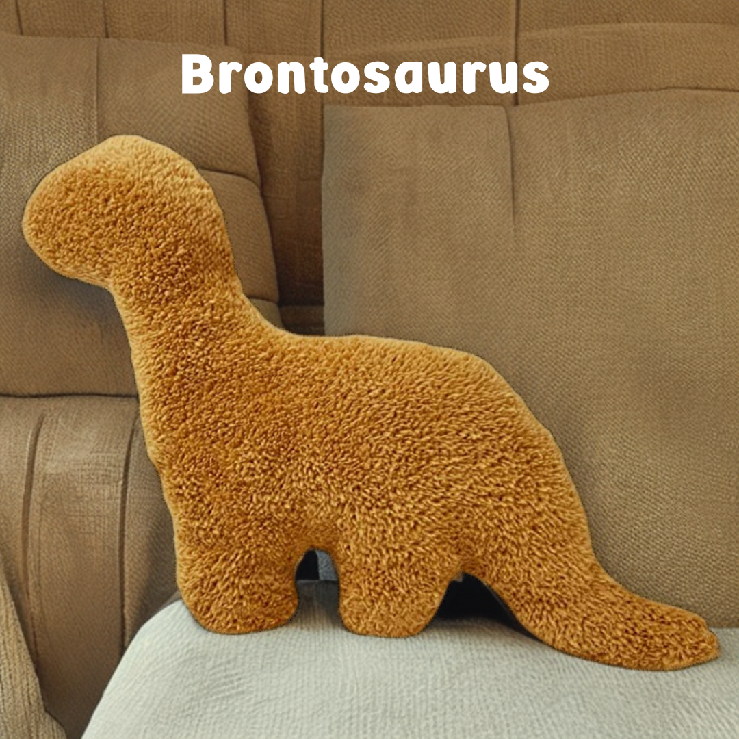 NugPlush™ Dinosaur Chicken Nugget Plushie